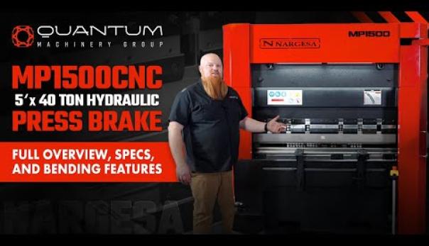Hydraulic press brake MP1500CNC