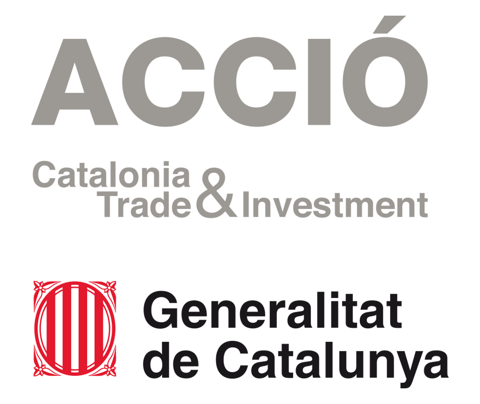 Logotipo ACCIÓ y Generalitat de Cataluña