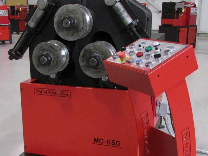 EXPANDING OUR RANGE OF PROFILES AND PIPE BENDING MACHINES WITH OUR BRAND NEW MC650