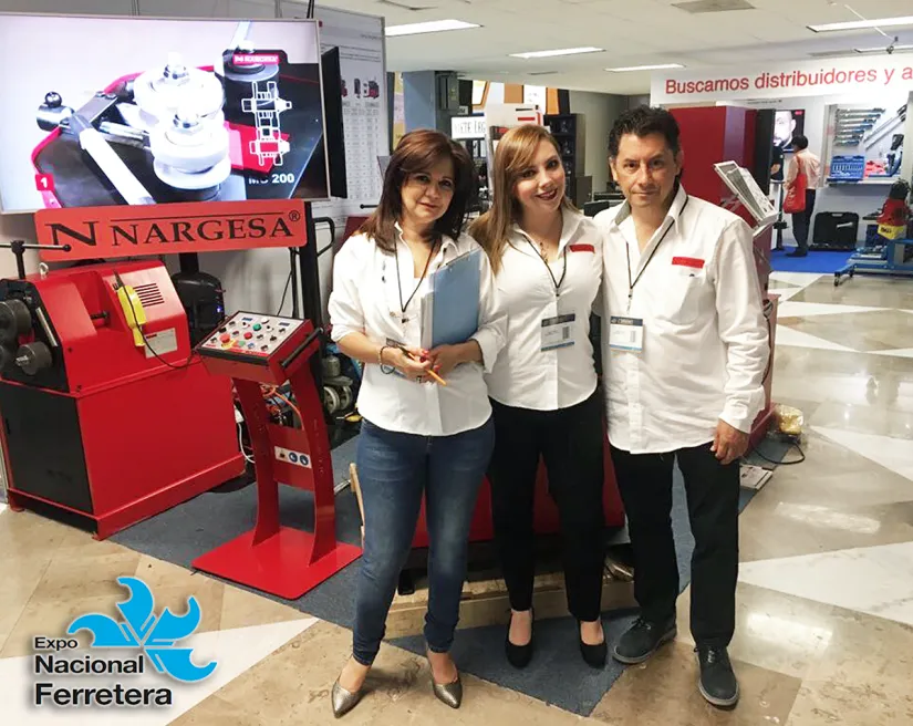 NARGESA À EXPO NACIONAL FERRETERA 2018