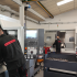 Two operators from Nargesa working in the Machining Centers