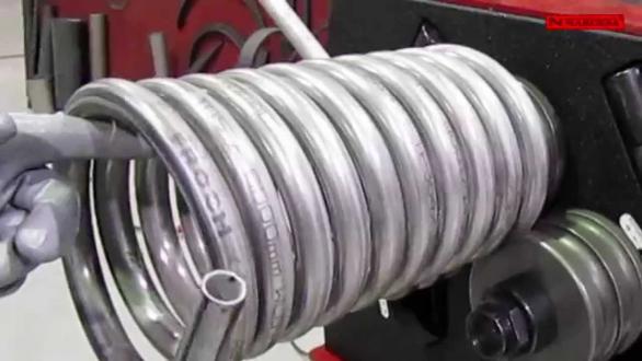 Embedded thumbnail for MC400 - Spirale courbée dans un tube en acier inoxydable