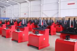 Section bending machines. Assembly of the components