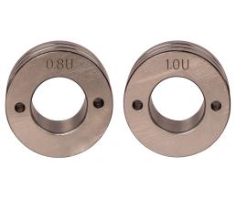 Rodillo alimentador “U” 0.8–1.0 mm (aluminio)