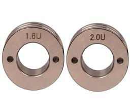Rodillo alimentador “U” 1.6–2.0 mm (aluminio)