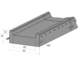 Porta-matrici pressa piegatrice C1050/RS