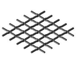 Matrice de mise en forme de barreaux de grille torsadés PP200
