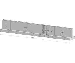 Matriz plegadora Promecam M130.80.160