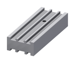 Inlet guide for square bar NOA60