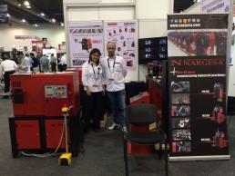 The Kachembo stand, S.a de C.V at the FABTECH Expo
