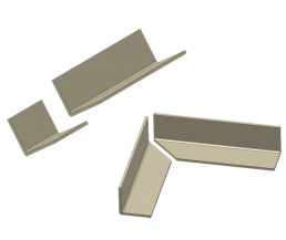 Angle cutting tooling