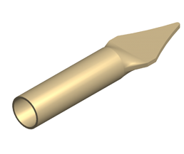 Matrice punta di freccia in tubo