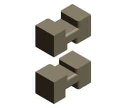 Matrice pour torsader des barres carrées de 14 et 30mm ou 3/8" et 1 1/4" pouces Whitwort