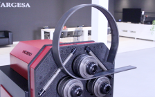 Samples of jobs done with MC550 section and tube bending machine - 