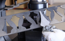 Samples of jobs done with Hydraulic Punching Machine MX700 -