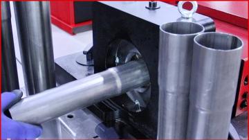 PP200 - Reducimos y expandimos extremos de tubos con la Prensa Plegadora Horizontal PP200 Nargesa