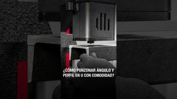 Video: Come punzonare profili a U o angolari con la punzonatrice idraulica MX340G CNC?