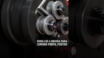 Vídeo: Bending 3 different profiles with a single set of custom-made rollers