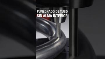 Vídeo: Puncionar tubo oco sem suporte interno com controle de deformação